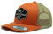 SURF MONKEY Trucker-Kappe 6P, gebogenes Visier, verstellbare Snapback-Kappe, niedriges Profil, Weinrot, One size