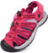 Unitysow Sandales de Randonnée Femme Été Nu-Pieds Sport D'extérieur Bout Fermé Marche Trekking, Rouge Rosé, Taille 42