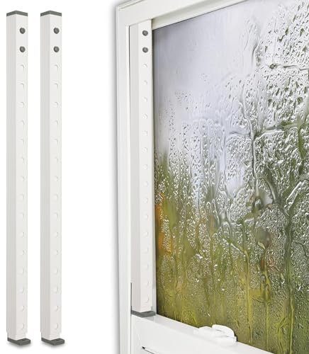 Home Security Adjustable Window Bar & Sliding Door Lock – King Size 2 Bars