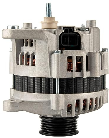 KAC Alternator Replacement for 00-02 Xterra 3.3L 04 Frontier 3.3L 99-02 Frontier 3.3L, Alternator Replace 13789N 231004S100 13789 LR180756B LR180756 LR180756R 12V 80Amp CW 5-Groove Pulley