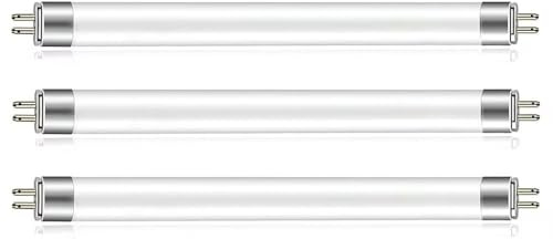MONDEX Tube Fluorescent 8W, T5 Tubi Néon 300 mm, Lampadine T5, Bianco Freddo 6000K, 560LM, Attacco G5 a 2 pin, Lampade Fluorescenti Energetico, per Luci di Emergenza e Luci a Striscia, 3 Pezzi