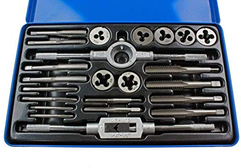 US Pro BSW Lot de 23 tarauds et filières Norme britannique Whitworth