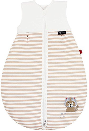 Alvi s.Oliver by Mäxchen Thermo Kugelschlafsack Waschbär, Größe in cm:70 cm, Dessin:Waschbär beige