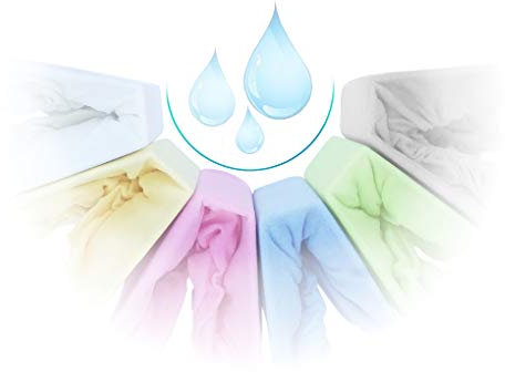 Spannbettlaken Kinderbett Inkontinenz Wasserdicht FROTTE mit Polyurethane Membrane 60x120 70x140 80x160 Top Qualität Hohe Gewicht 180g/m2 (70x140, Grau)