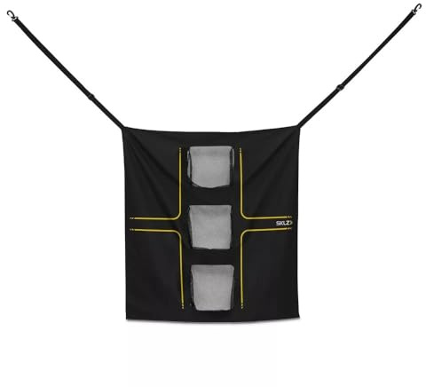 SKLZ Universal Golf Target, Cible Golf réglable pour Feedback instantané, 3 Poches Profondes pour contrôler trajectoire Balle, 76,2 x 76,2cm, Parfait entraînement précision et Short Game à Domicile