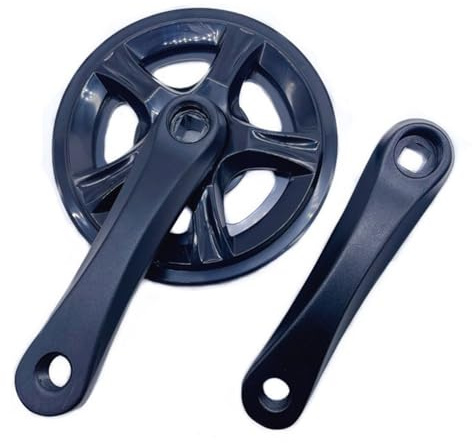 Gralara Bielas Bicicleta Plato 32 Dientes 127 Mm, Juego de Bielas 32T Resistente Pedalier Plegable para Niños, Juego de Bielas para Bicicleta Infantil