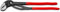 KNIPEX Cobra XL Rohr- und Wasserpumpenzange auf SB-Karte mit rutschhemmendem Kunststoff überzogen grau atramentiert 400 mm, 87 01 400 SB