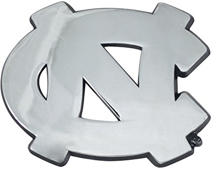 FANMATS 14902 North Carolina Tar Heels 3D Chrome Metal Auto Emblem