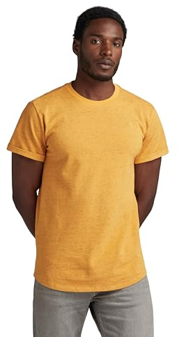 G-Star Men's Lash Pique T-shirt, Multicolor (golden nugget htr D16396-D565-G425), S