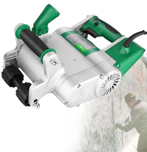 SACLMD Scanalatore per Tracce Muro,Scanalatrice elettrica,Stozzatrice elettrica da Parete Portatile,Stozzatrice per scanalatura di muri,Stozzatrice da Muro,35mm