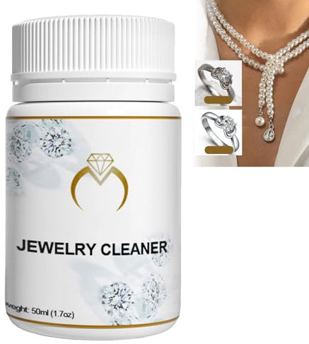 KOAHDE Schmuck Reinigungsmittel,Gold- und Silberschmuckreiniger,Schmuck-Reinigungsspray,Silber Schmuck Reinigungsmittel,Silberreiniger,Goldreiniger,Schmuckreiniger Spray,Schmuck-Tauchbad,Schmuckbad