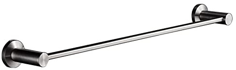 Towel Rail for Bathroom, 30cm-120cm Round Single Rod Towel Bar Wall Mounted Towel Rails for Kitchen and Bathroom,Screws Mounting,Stainless Steel Brushed(SZ:27.6in/70cm) (Color : Multi Colored, Size