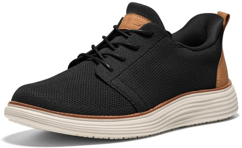 HEEZ Chaussure Homme Ville, Respirant et Décontracté Chaussures Oxfords pour Hommes, Léger Chaussures sans Lacets Chaussure de Marche Homme pour Bureau Costume Mariage