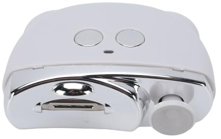 Generic Tagliaunghie Elettrico Tagliaunghie Automatico Silenzioso per Uso Domestico, Lucidatore per Unghie Ricaricabile per Unghie Lisce, Lima per Elettrica Portatile Anti Pizzicamento per (WHITE)