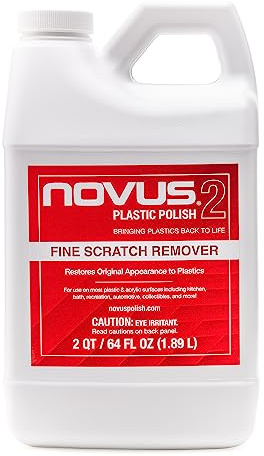 Novus 7072 | Fine Scratch Remover #2 | 64 Ounce Bottle