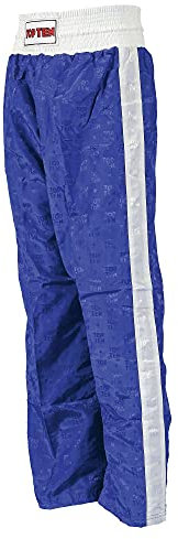 TOP Ten Kickboxhosen Classic Gr. M blau/weiß