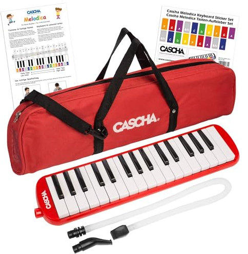 CASCHA HH 2059 Melodicas Melodica Rot