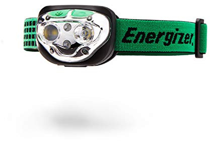 Energizer Vision LED Rechargeable Headlamp, Water Resistant Bright LED Headlamp for Outdoors, Camping Gear and Hurricane Supplies, Includes USB Charging Cable, Pack of 1