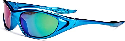 Eyelevel Surfer Sunglasses for Boys - Blue Kids Sunglasses - 100% UVA/UVB Protection & CAT3 Lens - For Boys 3-6 years