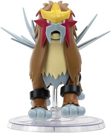 Pokémon PKW3201-15cm Select Figure - Entei, offizielle bewegliche Figur