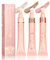 Miioto Contouring Viso Stick, 3 Pezzi Blush Liquido Essence, Illuminante Viso, Duraturo, Texture Leggera e Traspirante