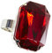 W WIDMANN MILANO Party Fashion 05853 - Ring mit Stein, Schmuck, Vampir, Halloween, Karneval, Mottoparty