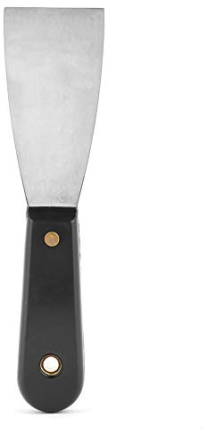 Wallpaper Scraper and Paint Scraper Grey Putty Knife with Soft Grip Handle for Easy Wall Surface Removal