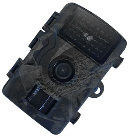 CONGARTENO Telecamera Da Caccia 1080p Schermo 2 12mp, Visione Notturna 26 Led Ir, Sensore Di Movimento Pir Per Monitoraggio Esterni e Fauna Selvatica