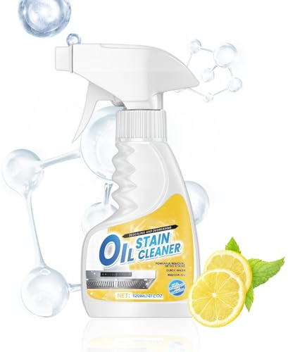 DAWCBVJQ All Purpose Cleaner | 120ml All-Purpose Powerful Cleaning Agent - Cabinet Degreaser Spray | for Pots Kitchen Bathroom Floor Sink Oven Stove Cooktop Grill Countertop Tile Wall Fan