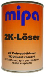MIPA 2K-Löser - 1 L,Lösemittelmischung,Beispritzverdünnung,Beilackierungen