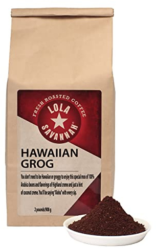 Lola Savannah Hawaiian Grog Ground Caffeinated Coffee, 2lb