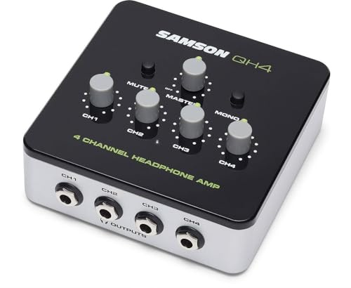 Samson QH4 4-Channel Headphone Amplifier