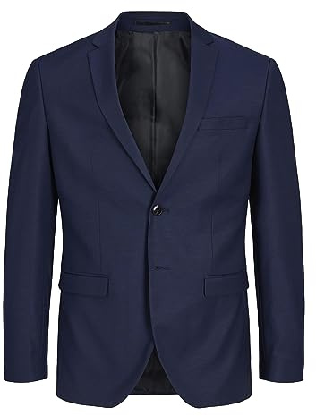 JACK & JONES Premium Jprsolaris Blazer Noos, Uomo, Blu (Dark Navy Dark Navy), 54 (Taglia Produttore: 48)