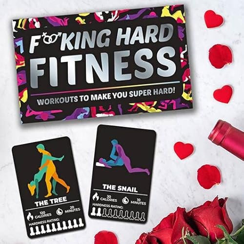 Gift Republic F*cking Hard Fitness-Karten-Set