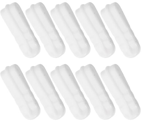 ZUNOXAZ Lot de 10 Pinces Universelles pour Paquet sous Vide Clips de Fermeture Étanches pour Rangement de Vêtements et Literie Compatibles Paquet de Compression Fermeture Éclair