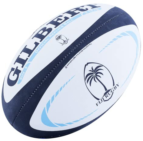 Gilbert Fiji Replica Rugby Ball 5 - Standard