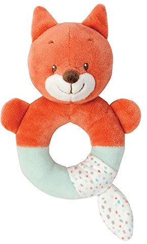 Nattou Plüschrassel Fuchs Oscar, 9 x 7 x 14 cm, Fanny und Oscar, Orange