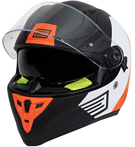 ORIGINE Casco Integrale per Moto da Strada con Doppia Visiera Omologato ECE2206