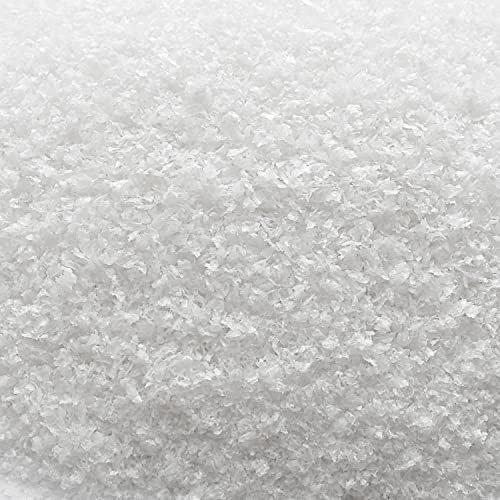 NAUZE 200g Christmas Artificial Fake Snow Flakes Decorative Artificial Snowflakes for Christmas Tree Table Decoration (White)