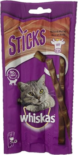 Whiskas Sticks Manzo Gr.18