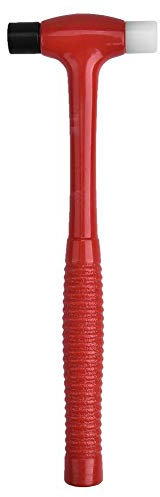 Maillets en caoutchouc, petit marteau en caoutchouc, marteau de réparation de montres, marteau de bijoutier en caoutchouc en plastique plastique portable double tête marteau