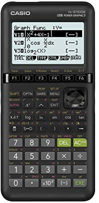 Casio fx-9750GIII Black Graphing Calculator