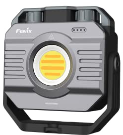 Fenix CL28R Wiederaufladbare Arbeits- und Außenlaterne | 2000 Lumen | 58m | 360 Stunden Max | Stufenlose Farbtemperaturregelung | Magnetgriff | Stativ montierbar | 10.000 mAh | Powerbank | IP66