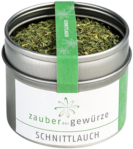 Zauber der Gewürze Schnittlauch – hochwertiger, getrockneter Schnittlauch für vielseitige Rezepte und frischen Geschmack, 10 g