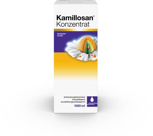 Kamillosan Konzentrat: Arzneimittel mit Kamillenblüten-Auszug für Sitzbad, Mundspülung, Inhalationslösung, Umschläge und zur Einnahme