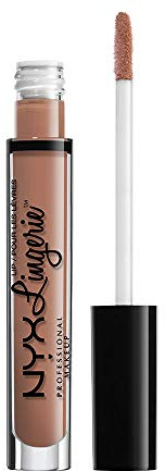 NYX Professional Makeup Lip Lingerie Liquid Lipstick, Cremig-mattes Finish, Langanhaltend, Vegane Formel, Farbton: Satin Ribbon