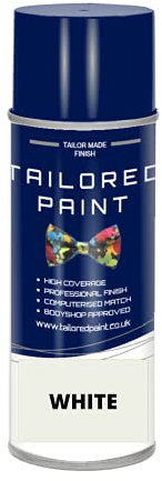 Tailored Paint Heat Resistant Brake Caliper Paint For Car & Motorcycle (Matt Finish, White)