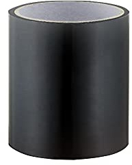 Tiardey Black Power Tape - All Weather Patch Tape,Dehnbares Dichtungsband für D?Cher,Wasserdichtes Klebeband für Rohre,Patch Holes & Risse,Butylband 4 Zoll x 5 ft