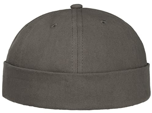 SOMBREROSHOP Washed Cotton Gorro Docker Unicolor Hombre Primavera Verano