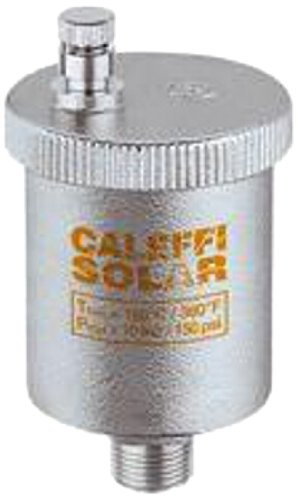 Caleffi 250041A Solar Systems Automatic Air Vent, 1/2-Inch NPT Connection